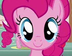 Size: 466x366 | Tagged: safe, screencap, character:pinkie pie, species:earth pony, species:pony, episode:too many pinkie pies, g4, my little pony: friendship is magic, clone, cropped, female, mare, pinkie clone, solo