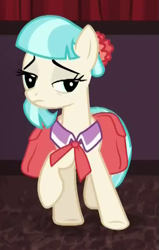 Size: 393x619 | Tagged: safe, screencap, character:coco pommel, episode:rarity takes manehattan, g4, my little pony: friendship is magic, solo