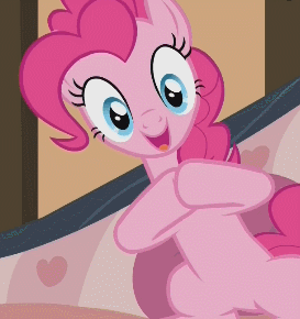 Size: 273x290 | Tagged: safe, screencap, character:pinkie pie, episode:pinkie apple pie, g4, my little pony: friendship is magic, animated, clapping, clopping, loop, solo
