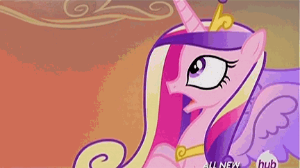 Size: 432x242 | Tagged: safe, screencap, character:princess cadance, character:twilight sparkle, character:twilight sparkle (alicorn), species:alicorn, species:pony, episode:three's a crowd, g4, my little pony: friendship is magic, animated, female, flying, hub logo, hubble, mare, out of context, tatzlwurm, the hub, worm's eye view