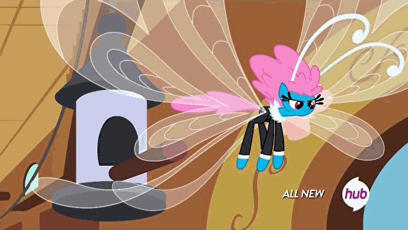 Size: 576x324 | Tagged: safe, screencap, character:seabreeze, species:breezies, episode:it ain't easy being breezies, g4, my little pony: friendship is magic, angry, animated, bird house, hub logo, hubble, rage quit, rant, solo, the hub