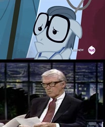 Size: 576x692 | Tagged: safe, screencap, character:silver shill, episode:leap of faith, g4, my little pony: friendship is magic, glasses, grey hair, jimmy stewart