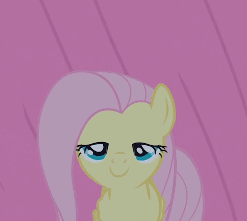 Size: 500x446 | Tagged: safe, screencap, character:fluttershy, episode:filli vanilli, g4, my little pony: friendship is magic, animated, cute, eyes closed, happy, shyabetes, smiling, solo