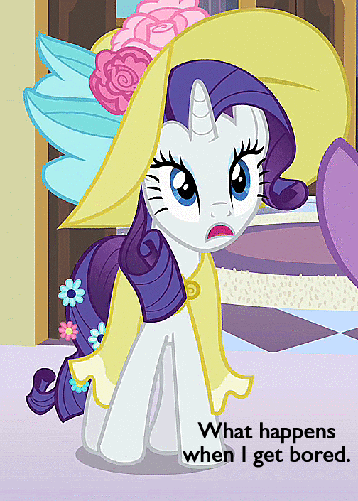Size: 504x705 | Tagged: safe, screencap, character:rarity, animated, bored, raised hoof, solo, wiggle