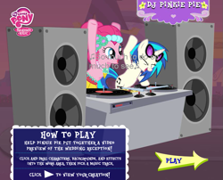Size: 865x699 | Tagged: safe, screencap, character:dj pon-3, character:pinkie pie, character:vinyl scratch, all star (song), smash mouth