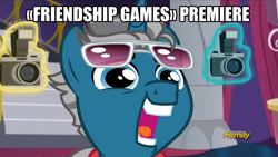 Size: 1280x720 | Tagged: safe, screencap, character:fashion plate, episode:canterlot boutique, equestria girls:friendship games, g4, my little pony: friendship is magic, my little pony:equestria girls, camera, exploitable meme, faec, fashion reaction, hype, in-universe brony, magic, meme, teeth
