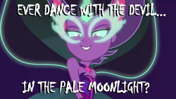 Size: 1911x1076 | Tagged: safe, screencap, character:midnight sparkle, character:twilight sparkle, character:twilight sparkle (scitwi), species:eqg human, equestria girls:friendship games, g4, my little pony:equestria girls, batman, image macro, meme, midnight sparkle, midnight sparkle's lines, movie quote, solo, the joker