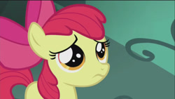 Size: 1920x1080 | Tagged: safe, screencap, character:apple bloom, episode:brotherhooves social, g4, my little pony: friendship is magic, cute, sad