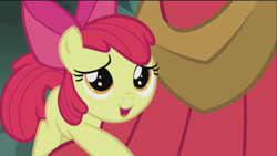 Size: 1920x1080 | Tagged: safe, screencap, character:apple bloom, character:big mcintosh, species:earth pony, species:pony, episode:brotherhooves social, g4, my little pony: friendship is magic, adorabloom, cute, hug, male, stallion