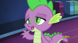 Size: 1905x1065 | Tagged: safe, screencap, character:spike, episode:what about discord?, g4, my little pony: friendship is magic, discovery family logo