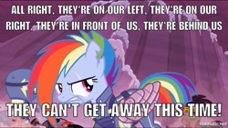 Size: 1000x563 | Tagged: safe, screencap, character:rainbow dash, episode:the cutie re-mark, alternate timeline, amputee, apocalypse dash, artificial wings, augmented, chesty puller, crystal war timeline, image macro, korean war, marines, meme, prosthetic limb, prosthetic wing, prosthetics, quote, scar, wings
