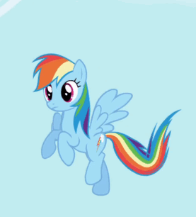 Size: 277x306 | Tagged: safe, screencap, character:rainbow dash, episode:applebuck season, g4, my little pony: friendship is magic, animated, flying, solo, vibrating