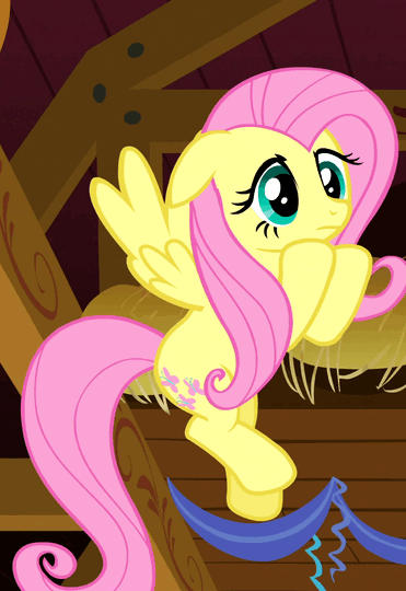 Size: 371x540 | Tagged: safe, screencap, character:fluttershy, episode:the last roundup, g4, my little pony: friendship is magic, animated, anxiety, cute, shyabetes, solo, worried