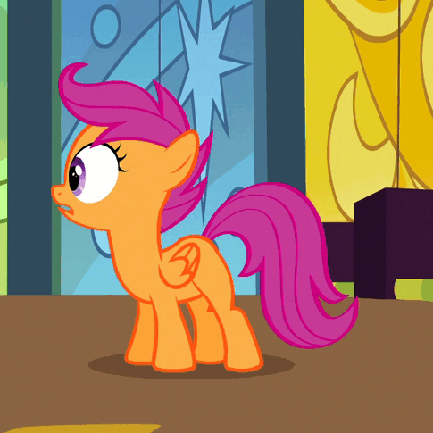 Size: 485x485 | Tagged: safe, screencap, character:cherry berry, character:scootaloo, character:sea swirl, character:twinkleshine, species:earth pony, species:pegasus, species:pony, species:unicorn, episode:the cutie pox, g4, my little pony: friendship is magic, animated, big smile, cropped, female, filly, mare, smiling, zip lines