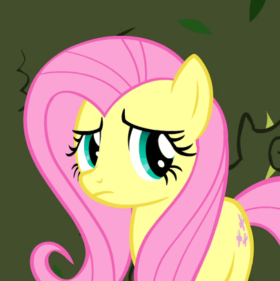Size: 406x407 | Tagged: safe, screencap, character:fluttershy, species:earth pony, species:pony, episode:the return of harmony, g4, my little pony: friendship is magic, animated, cropped, cute, earth pony fluttershy, female, happy, mare, season 2, shyabetes, solo
