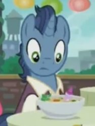 Size: 394x524 | Tagged: safe, screencap, character:waxton, episode:the gift of the maud pie, g4, my little pony: friendship is magic, crayon, food, soup