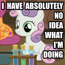 Size: 521x521 | Tagged: safe, screencap, character:sweetie belle, episode:on your marks, g4, my little pony: friendship is magic, caption, faec, i have no idea what i'm doing, reaction image