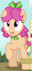 Size: 223x496 | Tagged: safe, screencap, character:apple rose, character:granny smith, species:earth pony, species:pony, episode:apple family reunion, g4, my little pony: friendship is magic, cropped, female, mare, young, younger
