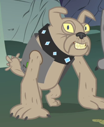 Size: 412x502 | Tagged: safe, screencap, species:diamond dog, episode:a dog and pony show, g4, my little pony: friendship is magic, cropped, solo focus, spot