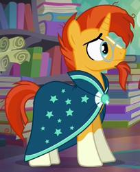 Size: 688x844 | Tagged: safe, screencap, character:sunburst, episode:the crystalling, g4, my little pony: friendship is magic, glasses, solo