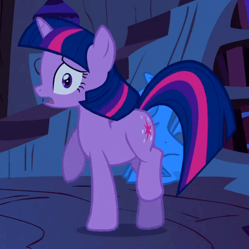 Size: 508x508 | Tagged: safe, screencap, character:twilight sparkle, character:twilight sparkle (unicorn), species:pony, species:unicorn, episode:owl's well that ends well, g4, my little pony: friendship is magic, animated, night, solo, trotting, trotting in place