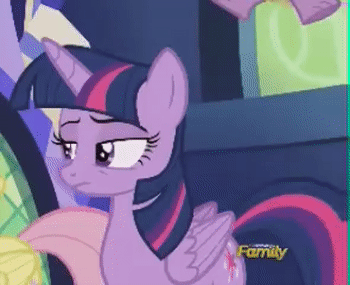Size: 350x285 | Tagged: safe, screencap, character:fluttershy, character:spike, character:twilight sparkle, character:twilight sparkle (alicorn), species:alicorn, species:pony, episode:flutter brutter, g4, my little pony: friendship is magic, animated, cropped, cute, discovery family logo, rope, spike is not amused, twilight is not amused, unamused