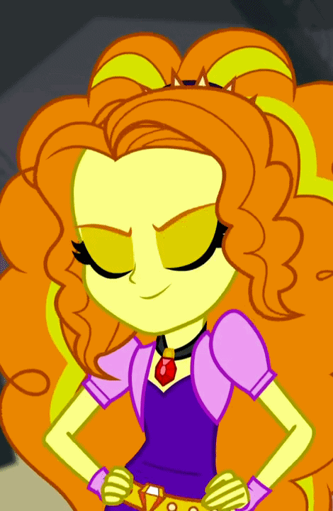 Size: 470x720 | Tagged: safe, screencap, character:adagio dazzle, equestria girls:rainbow rocks, g4, my little pony:equestria girls, animated, cropped, hypnotic, shaking, solo