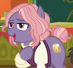 Size: 1078x991 | Tagged: safe, screencap, character:bundt cake, species:earth pony, species:pony, episode:spice up your life, g4, my little pony: friendship is magic, background pony, female, mare, solo