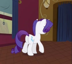 Size: 461x412 | Tagged: safe, screencap, character:rarity, species:pony, episode:over a barrel, g4, my little pony: friendship is magic, cropped, female, mare, plot, rearity