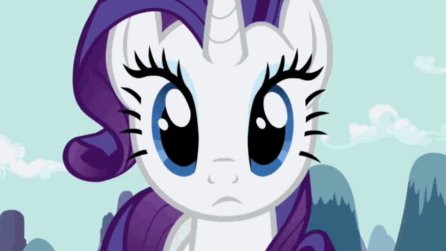Size: 640x360 | Tagged: safe, screencap, character:rarity, episode:boast busters, g4, my little pony: friendship is magic, animated, it is on, text