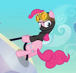 Size: 637x613 | Tagged: safe, screencap, character:pinkie pie, episode:pinkie spy, episode:the crystal empire, g4, my little pony: friendship is magic, my little pony:equestria girls, splinter cell