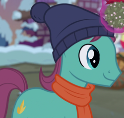 Size: 1000x957 | Tagged: safe, screencap, species:pony, episode:a hearth's warming tail, g4, my little pony: friendship is magic, autumn leaf, awwtumn leaf, background pony, cute, solo