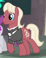Size: 151x187 | Tagged: safe, screencap, character:beaude mane, character:pinot noir, species:earth pony, species:pony, episode:rarity takes manehattan, g4, my little pony: friendship is magic, background pony, female, male, mare, solo focus, stallion