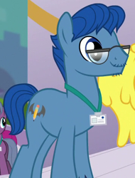 Size: 354x467 | Tagged: safe, screencap, character:leadwing, species:pony, episode:princess spike, g4, my little pony: friendship is magic, andy price, background pony