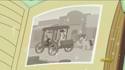 Size: 1920x1080 | Tagged: dead source, safe, screencap, species:pony, episode:the cart before the ponies, g4, my little pony: friendship is magic, anatomically incorrect, book, cart, incorrect leg anatomy