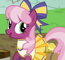 Size: 1143x1055 | Tagged: safe, screencap, character:cheerilee, species:pony, episode:the cart before the ponies, g4, my little pony: friendship is magic, cheeribetes, cheerileeder, cheerleader, cute, diabetes