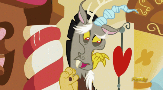 Size: 540x297 | Tagged: safe, screencap, character:discord, episode:make new friends but keep discord, g4, my little pony: friendship is magic, animated, cute, discute, gif, solo