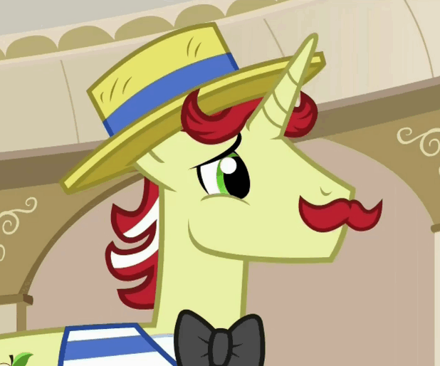 Size: 618x514 | Tagged: safe, screencap, character:flam, species:pony, episode:viva las pegasus, g4, my little pony: friendship is magic, animated, cute, flamabetes, gif, solo