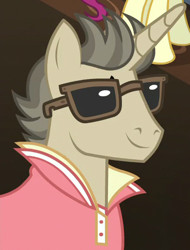 Size: 438x576 | Tagged: safe, screencap, character:steeplechase, species:pony, episode:viva las pegasus, g4, my little pony: friendship is magic, popped collar