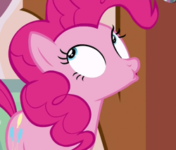 Size: 554x475 | Tagged: safe, screencap, character:pinkie pie, species:pony, episode:p.p.o.v. (pony point of view), g4, my little pony: friendship is magic, cute, solo