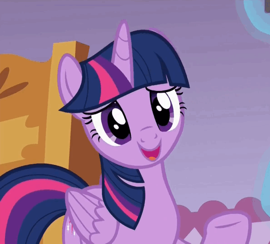 Size: 535x484 | Tagged: safe, screencap, character:twilight sparkle, character:twilight sparkle (alicorn), species:alicorn, species:pony, episode:p.p.o.v. (pony point of view), g4, my little pony: friendship is magic, animated, gif, solo