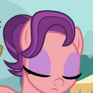 Size: 310x310 | Tagged: safe, screencap, character:spoiled rich, species:pony, episode:where the apple lies, g4, my little pony: friendship is magic, eyes closed, solo, spoiled milk