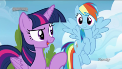 Size: 1920x1080 | Tagged: safe, screencap, character:rainbow dash, character:twilight sparkle, character:twilight sparkle (alicorn), species:alicorn, species:pony, episode:top bolt, g4, my little pony: friendship is magic