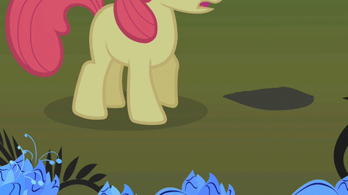 Size: 500x281 | Tagged: safe, screencap, character:apple bloom, character:applejack, episode:bridle gossip, g4, my little pony: friendship is magic, animated, duo, female, pony hat, sisters