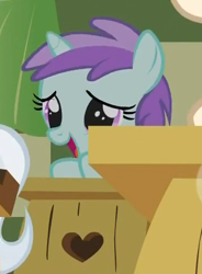 Size: 367x499 | Tagged: safe, screencap, character:liza doolots, character:petunia, character:tootsie flute, species:pony, episode:call of the cutie, g4, my little pony: friendship is magic, cute, female, filly, solo, tootsie cute