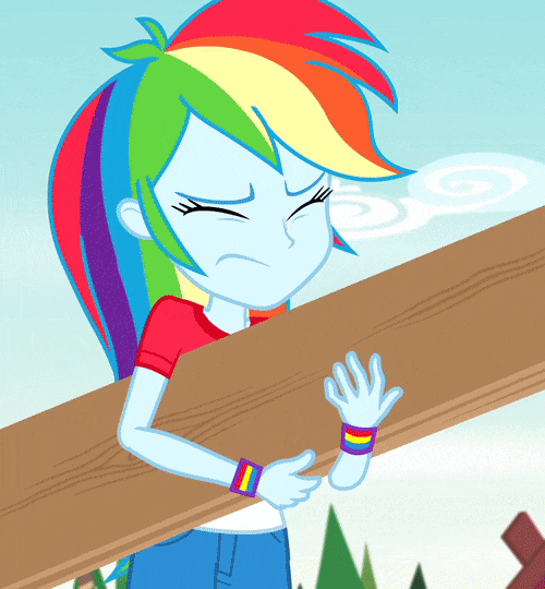 Size: 500x540 | Tagged: safe, screencap, character:rainbow dash, equestria girls:legend of everfree, g4, my little pony:equestria girls, animated, cropped, gif, solo