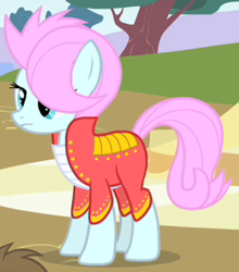 Size: 253x287 | Tagged: safe, screencap, character:soigne folio, species:pony, episode:green isn't your color, g4, my little pony: friendship is magic, cropped, solo