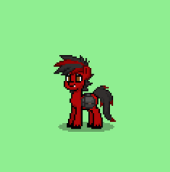 Size: 352x356 | Tagged: safe, screencap, oc, oc only, oc:twinny, ponysona, species:pony, pony town, backpack, male, original character do not steal, solo, stallion