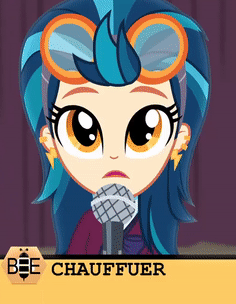Size: 236x304 | Tagged: safe, screencap, character:indigo zap, equestria girls:friendship games, g4, my little pony:equestria girls, acadeca, animated, blinking, cropped, cute, fail, gif, microphone, misspelling, solo, spelling bee, zapabetes