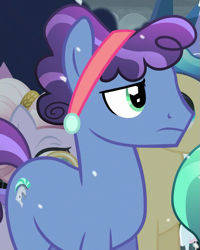 Size: 725x906 | Tagged: safe, screencap, character:amethyst maresbury, character:ivory, character:ivory rook, species:crystal pony, species:pony, episode:the crystalling, g4, my little pony: friendship is magic, atticus, background pony, cropped, male, solo focus, stallion
